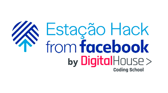 Logo da Estação Hack from Facebook - By Digital House > Coding School